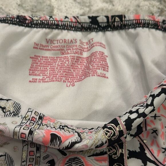 👙 Victoria’s Secret Strappy Cheeky Bikini Bottom – Size Large - Picture 3 of 6